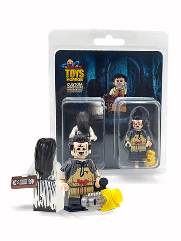 The ring and Texas chainsaw minifigure set