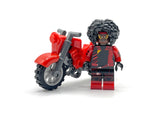 Spider-Woman (Jessica Drew) with motorcycle custom minifigure