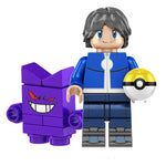 Calem with Gengar Pokemon custom minifigure