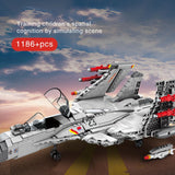 Shenyang J-15 flying shark fighter Jet MOC BUILDING BLOCK with 4 minifigures 1186+pcs