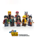 Demon slayer custom collectible minifigure set