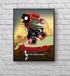 Spider Verse Miles Morales legolize collectible poster 18x24"