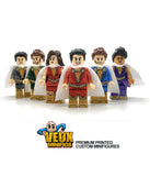 Shazam and Marvel Family custom minifigure set