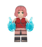 Naruto anime custom minifigure set of 8