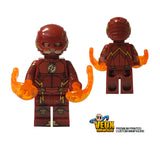 DC Comics Custom Inspired minifigure The Flash (Barry Allen) Tv series Version.