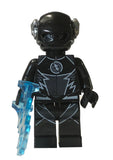 Custom Design Minifigure  – Zoom Black flash  (Hunter Zolomon)