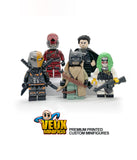 Injustice (justice league) custom minifigures set of 5