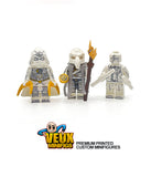 Moon knight custom minifigure set of 3